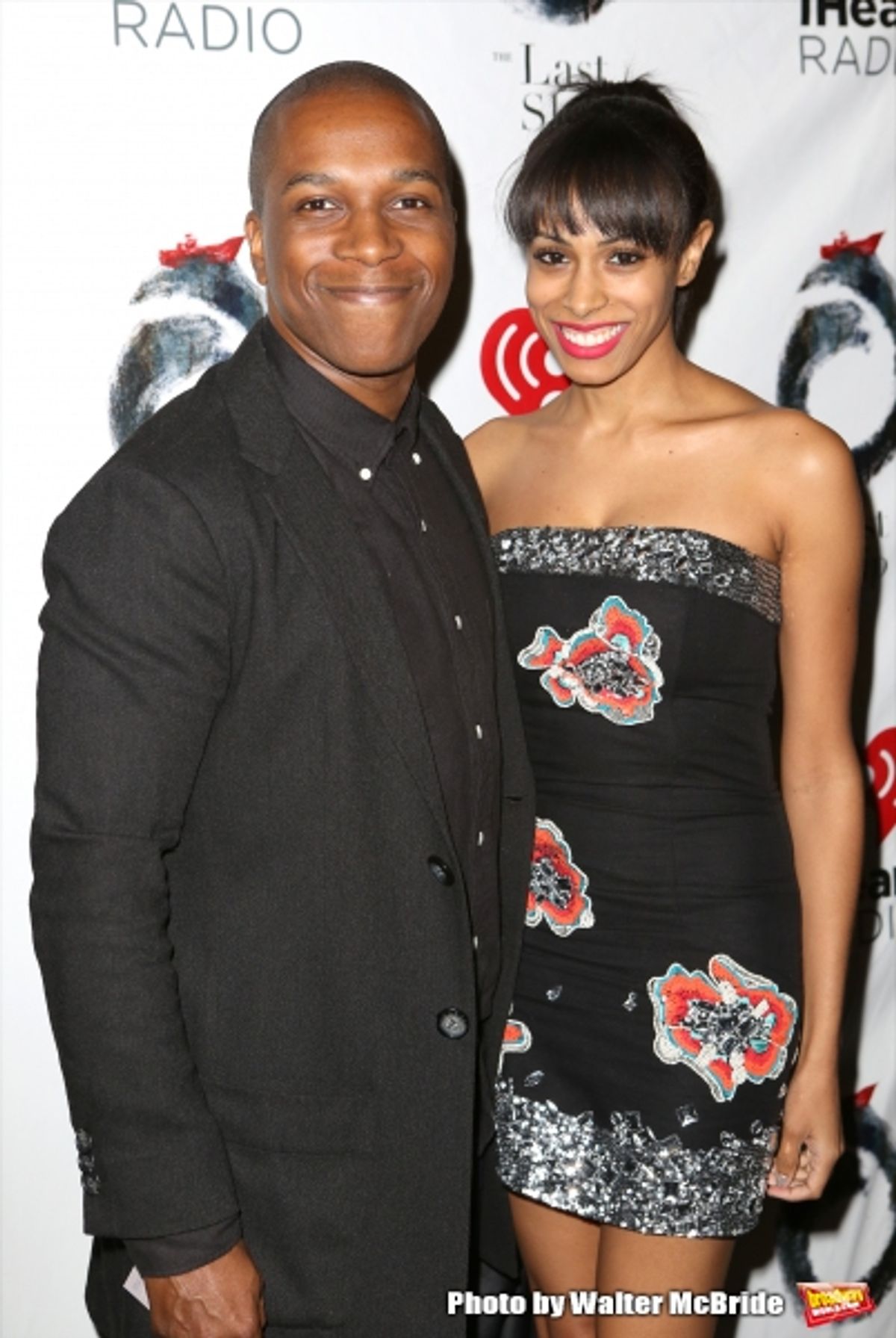 Leslie Odom Jr. and Nicolette Robinson at 