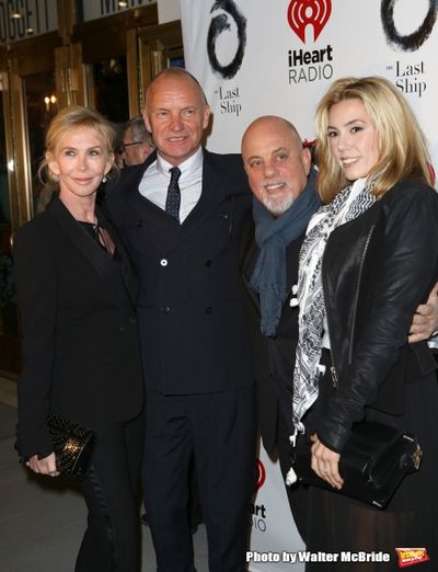 Trudie Styler, Sting, Billy Joel and Alexis Roderick  Photo