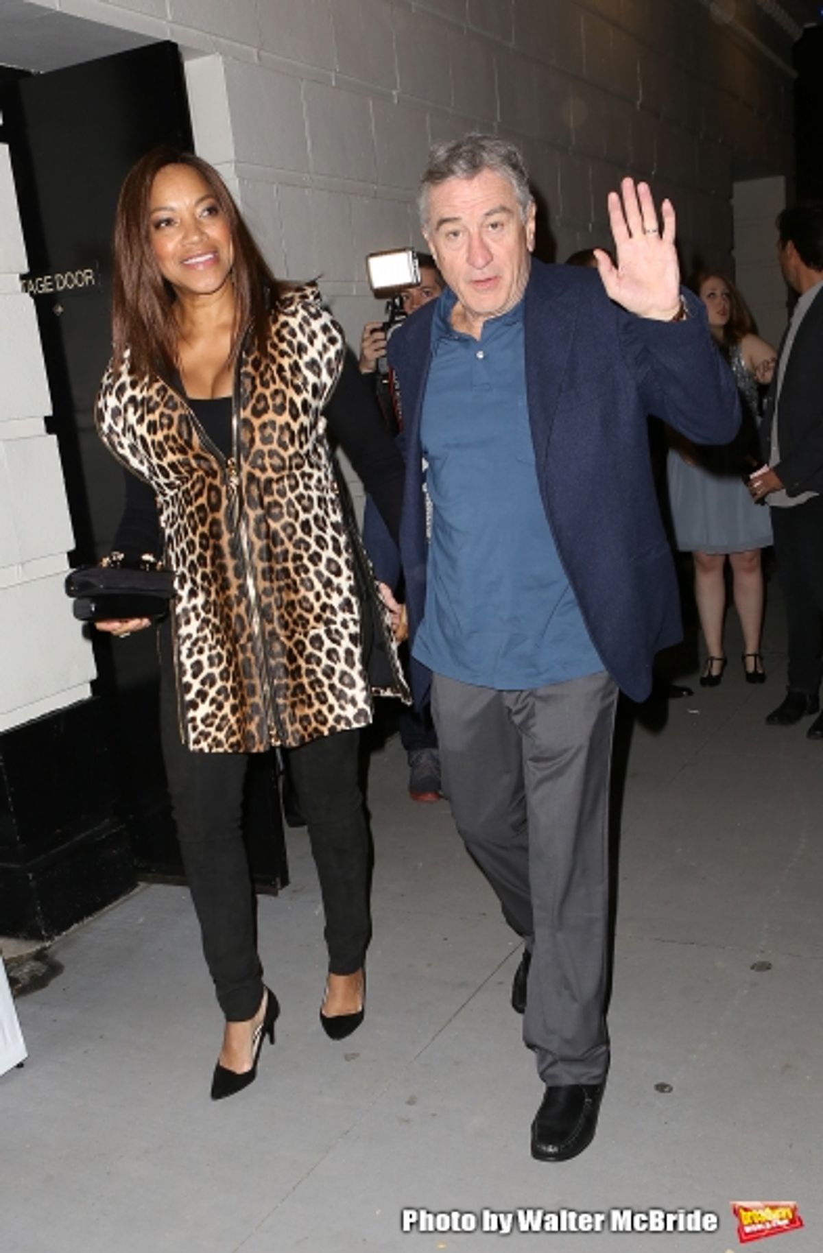 Grace Hightower and Robert De Niro  at 