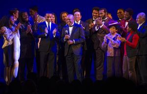 Charles Randolph-Wright , Berry Gordy, Smokey Robinson & Cast @ BroadwayWorld Charles Randolph-Wright , Berry Gordy, Smokey Robinson & Cast Photo