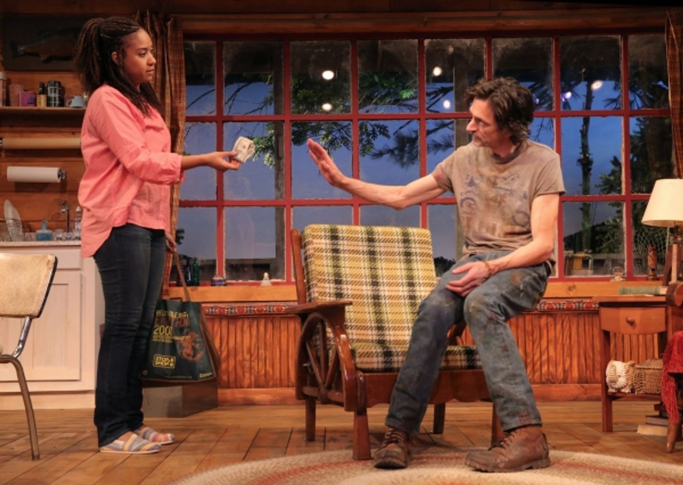 Photo Flash: First Look at Tracie Thoms & John Hawkes in MTC's LOST LAKE  Image