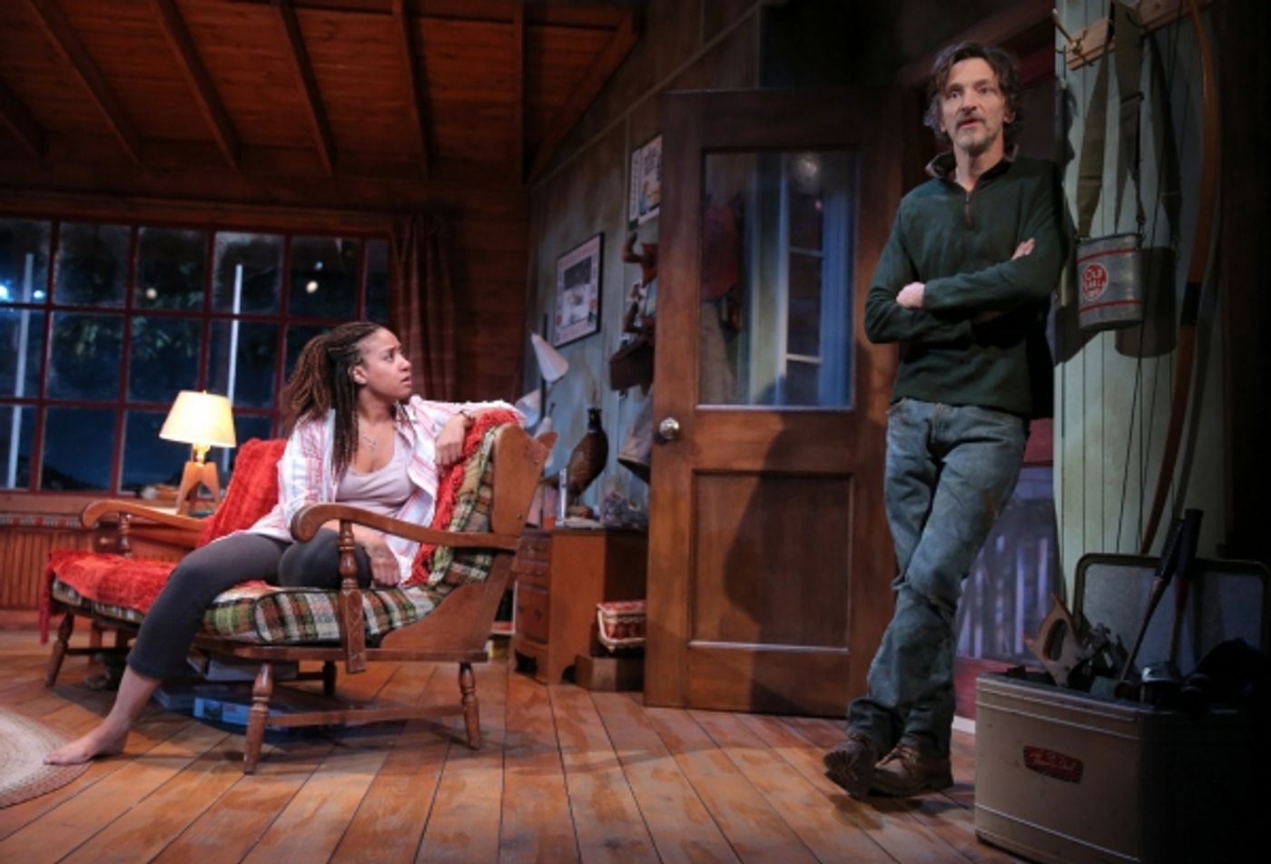 Photo Flash: First Look at Tracie Thoms & John Hawkes in MTC's LOST LAKE  Image