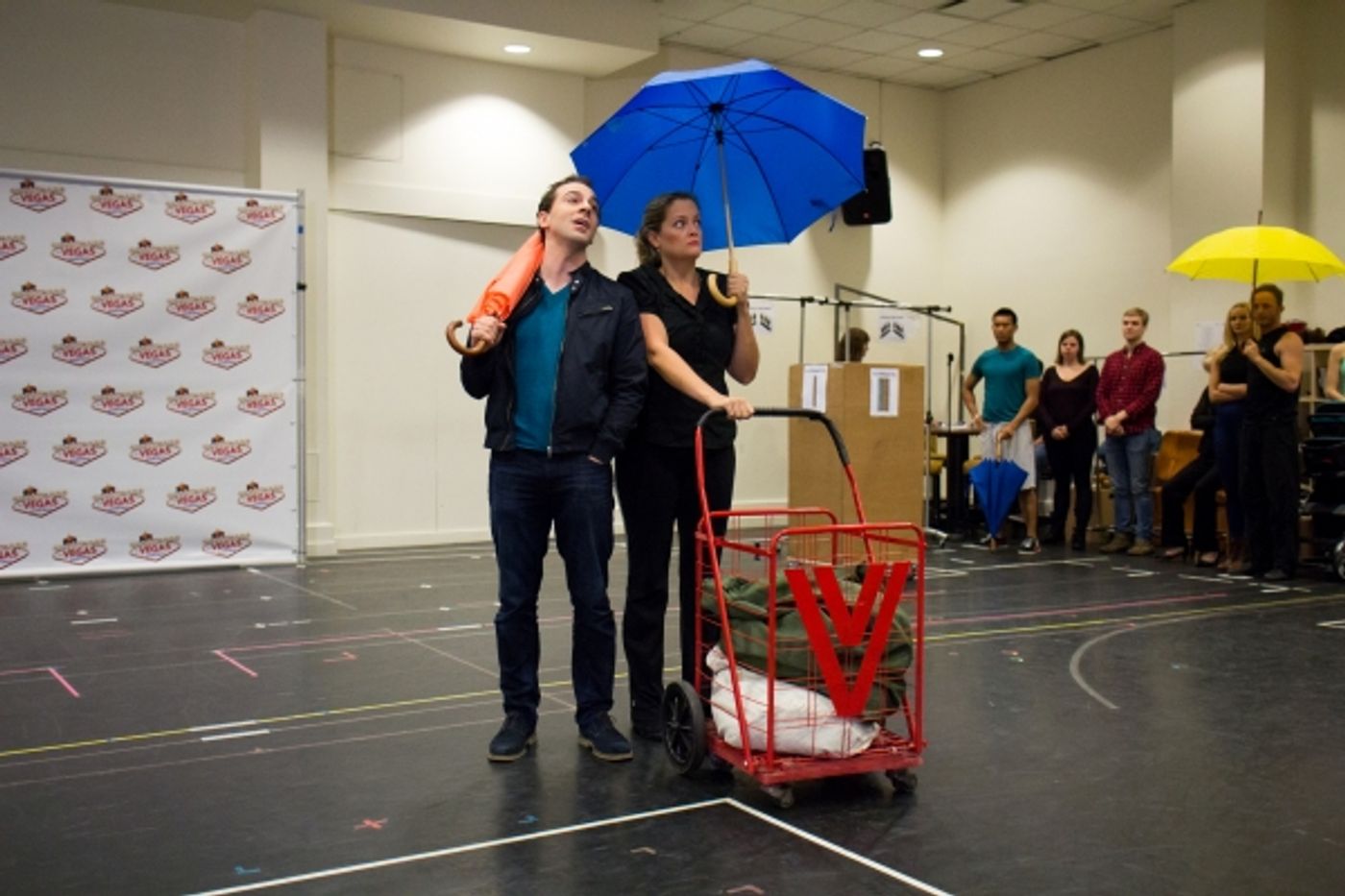 Photo Coverage: Welcome to Vegas! Meet the Cast of Broadway-Bound HONEYMOON IN VEGAS!  Image