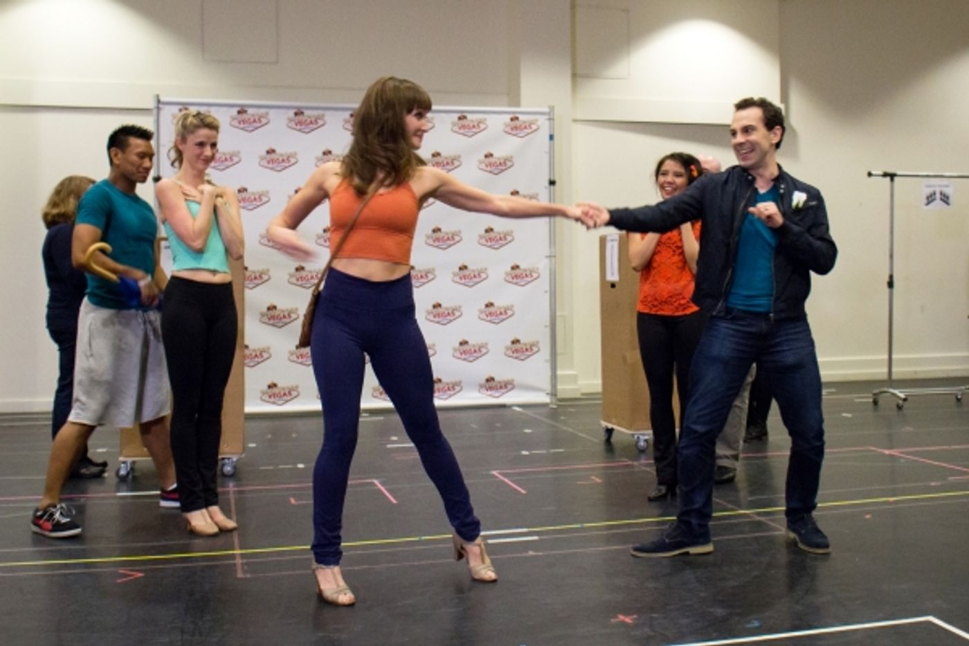 Photo Coverage: Welcome to Vegas! Meet the Cast of Broadway-Bound HONEYMOON IN VEGAS!  Image
