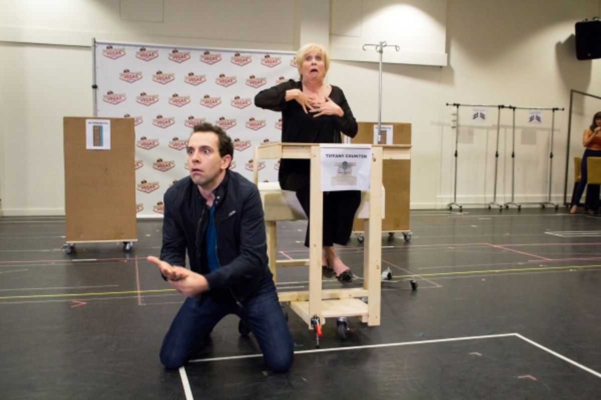 Rob McClure, Nancy Opel at 