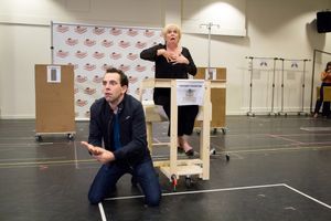 Rob McClure, Nancy Opel @ BroadwayWorld Rob McClure, Nancy Opel Photo