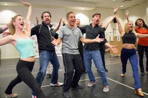 Matthew Saldivar, Tony Danza, David Josefsberg @ BroadwayWorld Matthew Saldivar, Tony Danza, David Josefsberg Photo