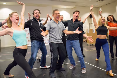 Matthew Saldivar, Tony Danza, David Josefsberg Photo