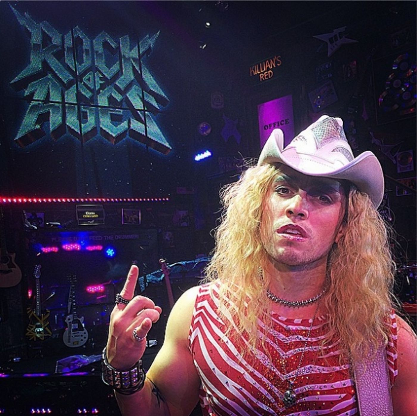 Photo Flash: Sneak Peek at Chester See as 'Stacee Jaxx' in ROCK OF AGES  Image