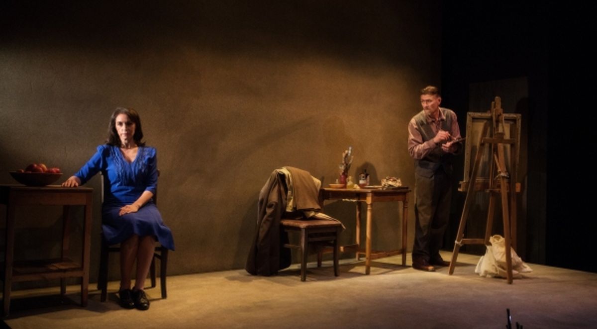 Irene Poole and Geordie Johnson at 