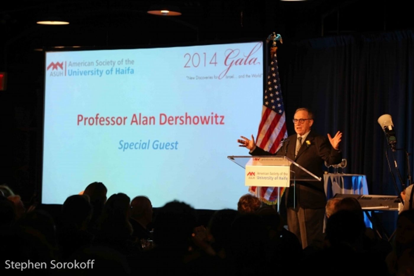 Photo Coverage: Geraldo Rivera & Alan Dershowitz Speak at ASUH Gala  Image