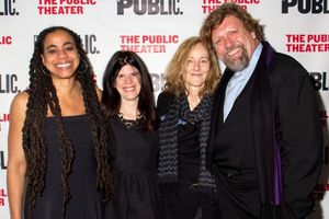 Suzan-Lori Parks, Mandy Hackett, Jo Bonney, Oskar Eustis @ BroadwayWorld Suzan-Lori Parks, Mandy Hackett, Jo Bonney, Oskar Eustis Photo