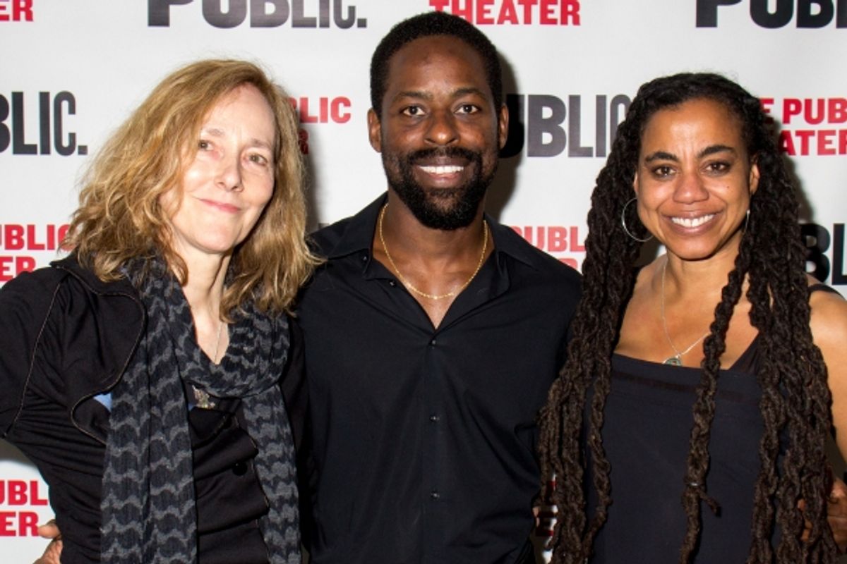 Jo Bonney, Sterling K. Brown, Suzan-Lori Parks at 