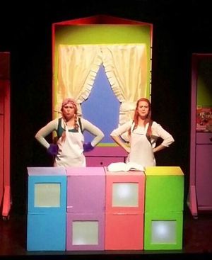 COURTNEY RADA as Airy and BETHANY McCALL as Jessie Photo