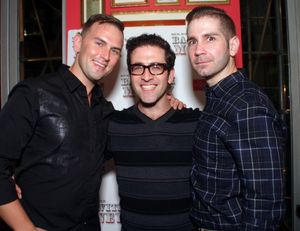 Daniel Reichard, Ben Rimalower, Jason Courson Photo