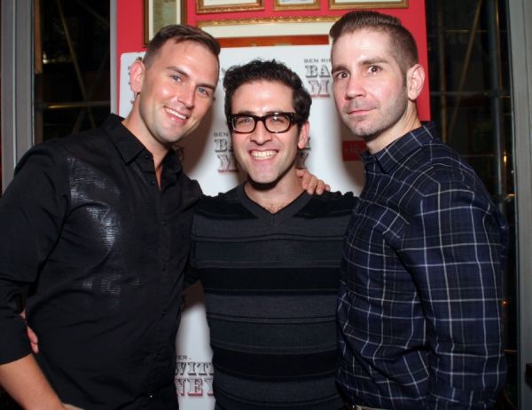 Daniel Reichard, Ben Rimalower, Jason Courson Photo