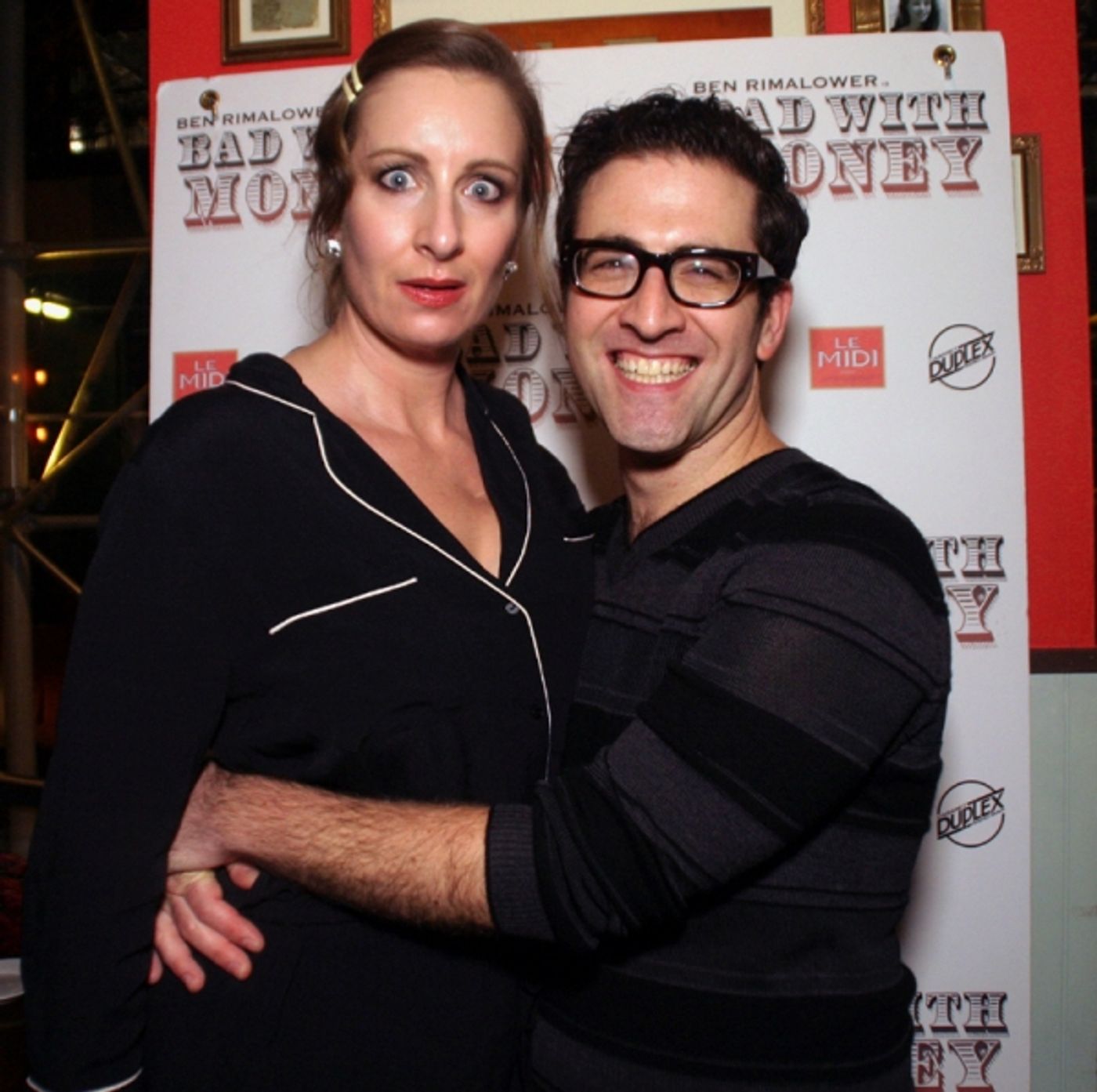 Photo Flash: Ben Rimalower Celebrates Opening of New Solo Show BAD WITH MONEY  Image