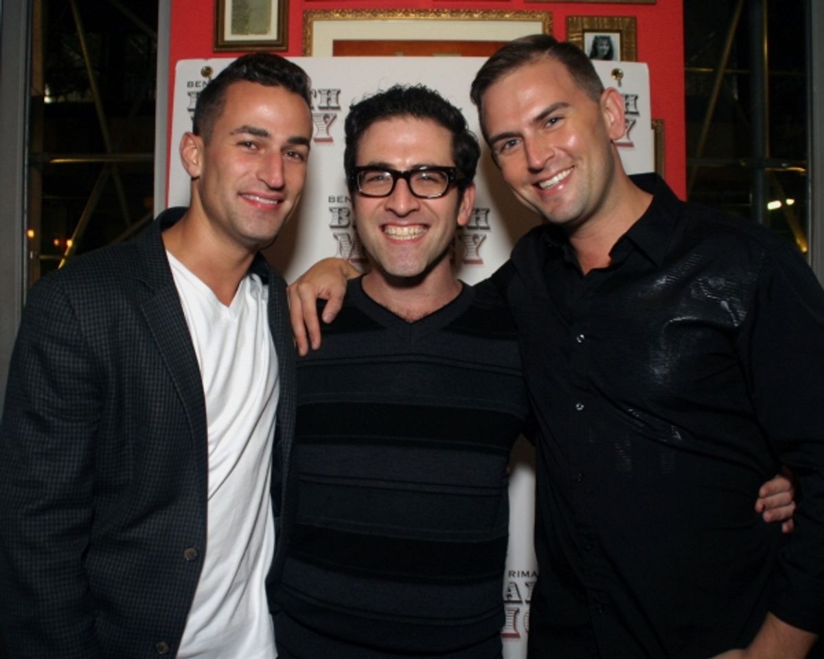 Joey Dudding, Ben Rimalower, Daniel Reirchard at 