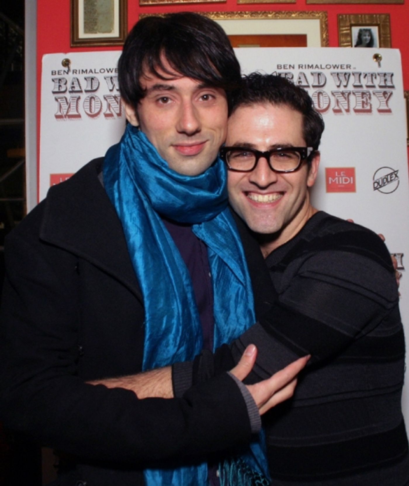 Photo Flash: Ben Rimalower Celebrates Opening of New Solo Show BAD WITH MONEY  Image