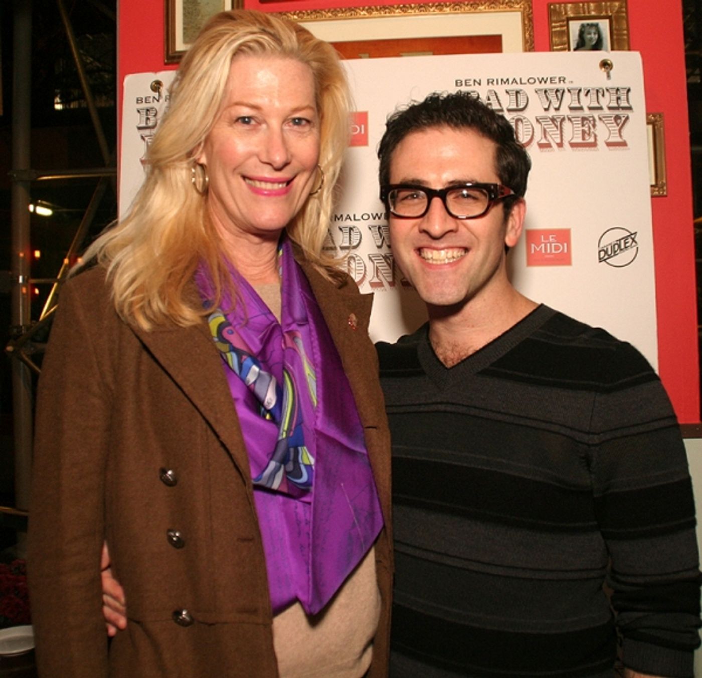 Photo Flash: Ben Rimalower Celebrates Opening of New Solo Show BAD WITH MONEY  Image