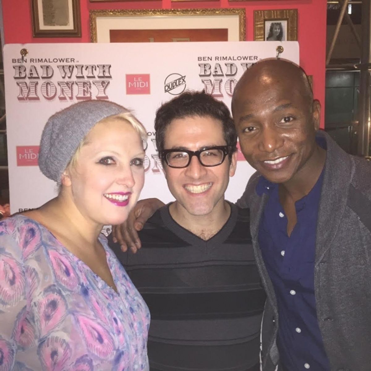 Natalie Joy Johnson, Ben Rimalower, Kevin Smith Kirkwood at 