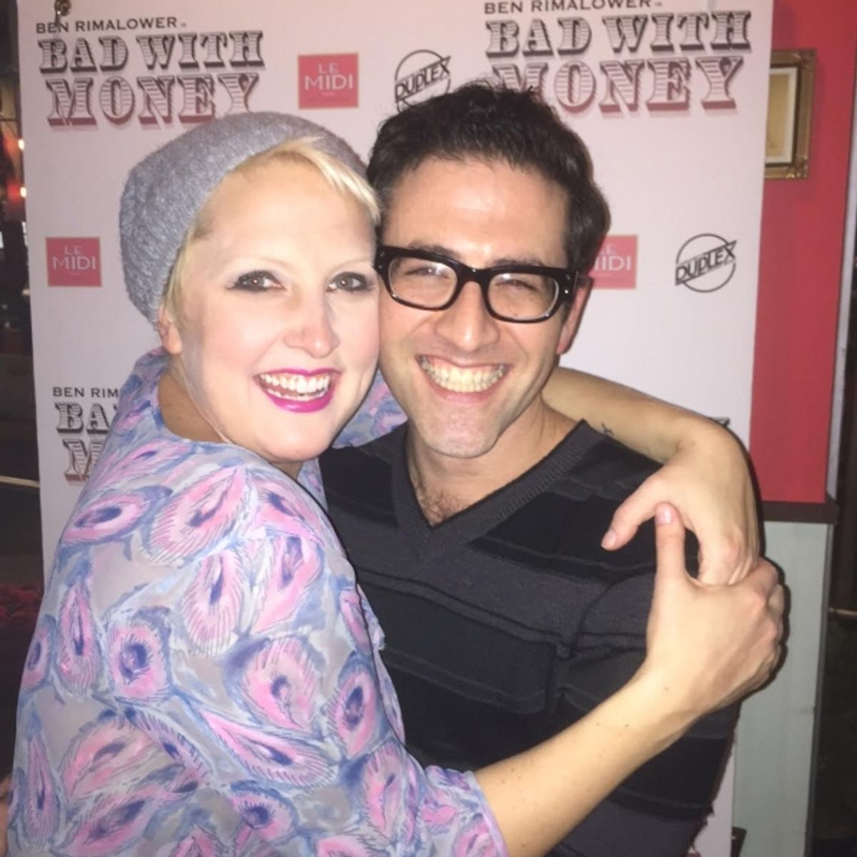 Natalie Joy Johnson, Ben Rimalower at 