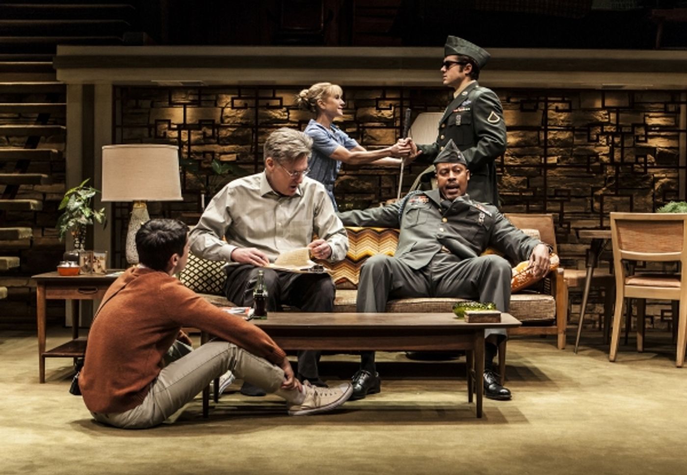 Photo Flash: First Look at Bill Pullman and More in The New Group's STICKS AND BONES  Image