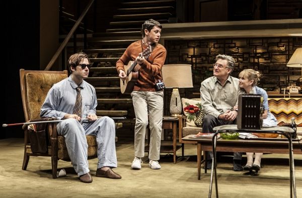 Ben Schnetzer, Raviv Ullman, Bill Pullman and Holly Hunter Photo