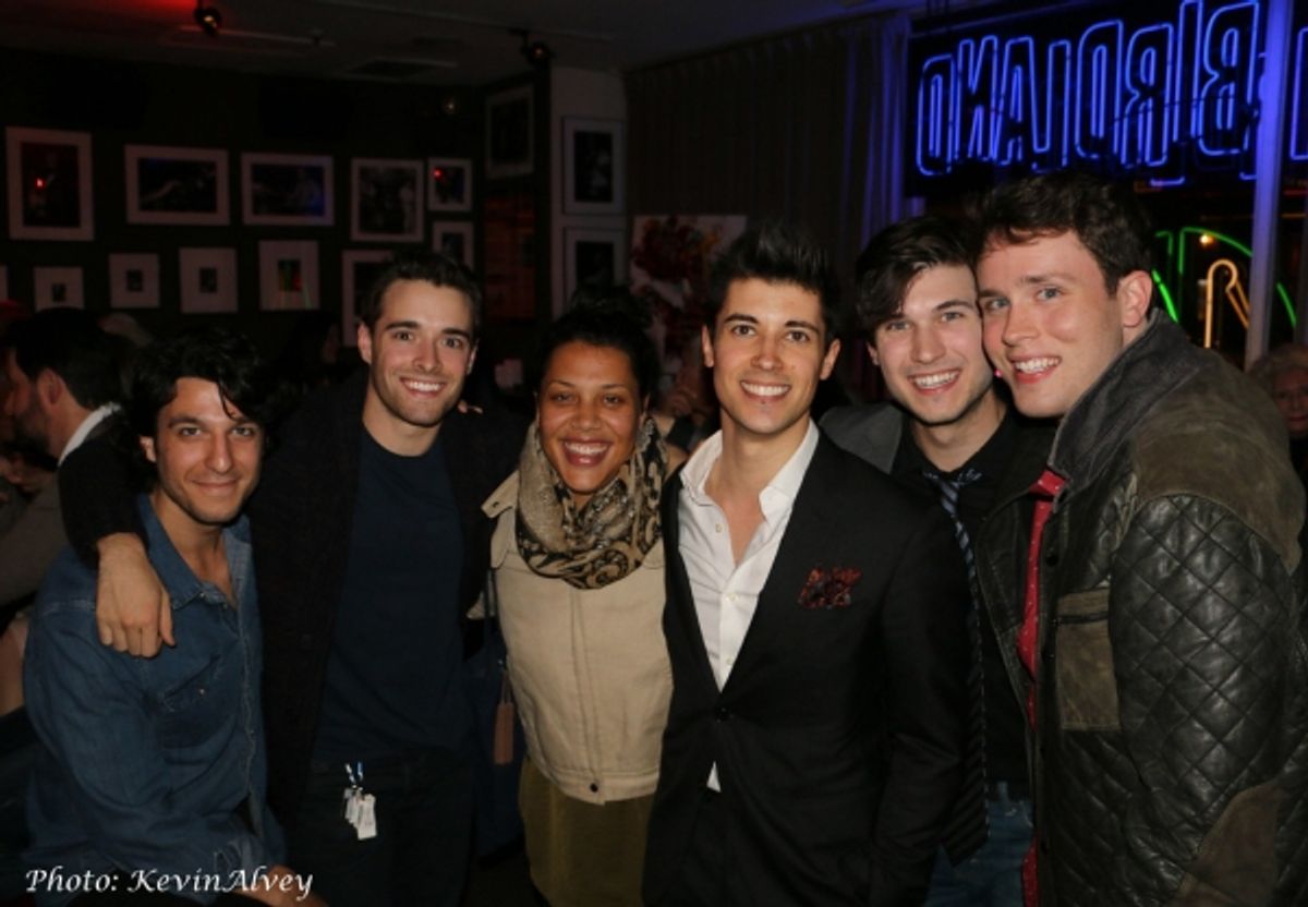 Abdiel Vivancos, Corey Cott, Lucia Roderique, Marrick Smith and Grey Henson at 