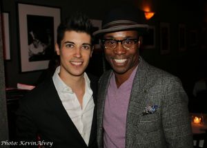 Trevor McQueen and Billy Porter @ BroadwayWorld Trevor McQueen and Billy Porter Photo