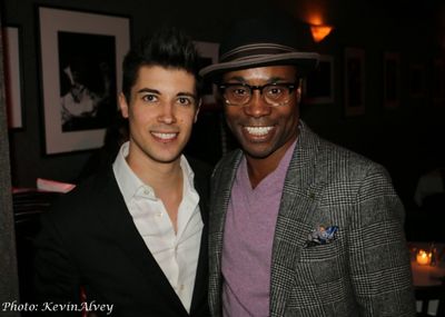 Trevor McQueen and Billy Porter Photo