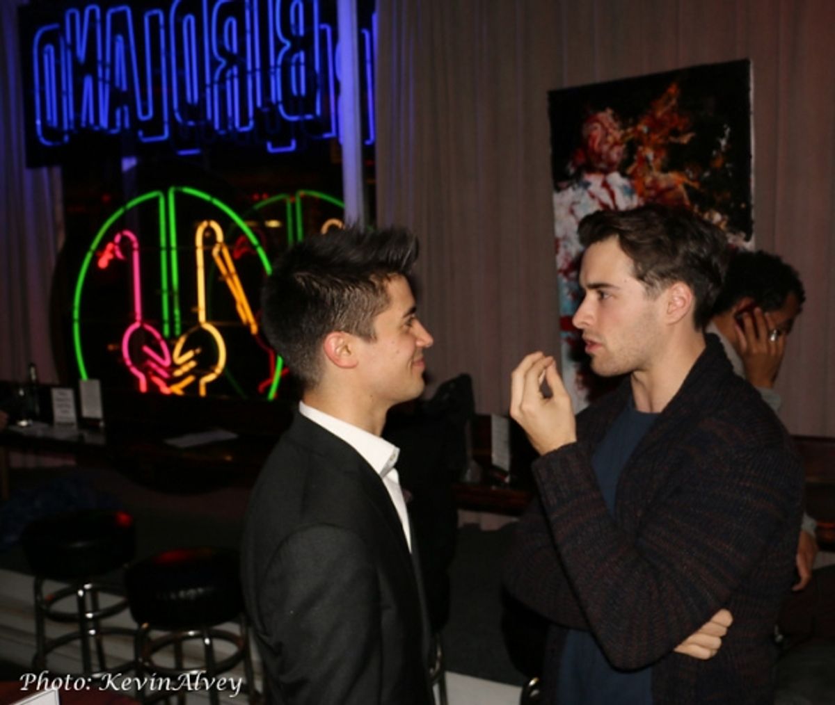 Trevor McQueen and Corey Cott at 