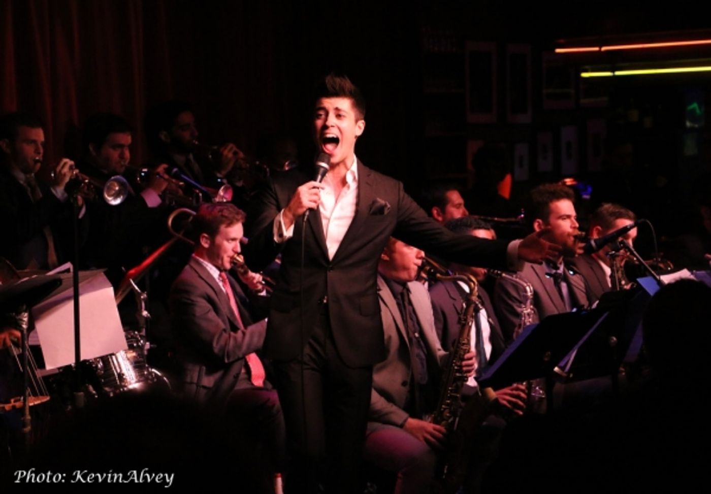Photo Flash: Trevor McQueen Makes Birdland Debut with 17-Piece Big Band  Image