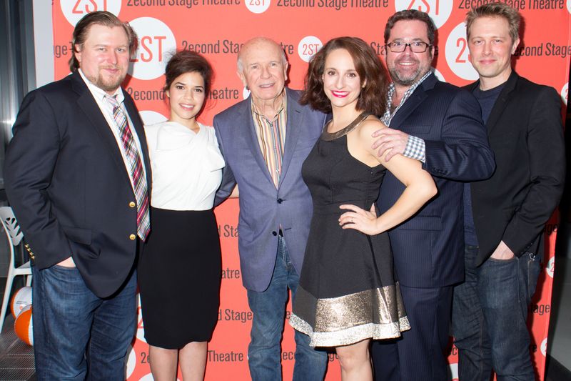 Photo Coverage: Second Stage's LIPS TOGETHER, TEETH APART Company Celebrates Opening Night! — photo 12 of 14