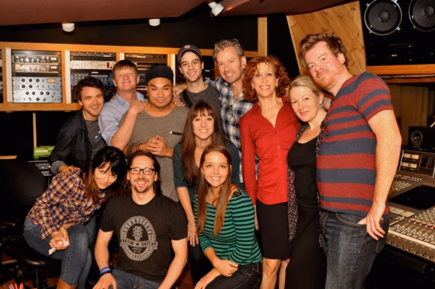 Exclusive Photo Coverage: ONCE Cast Comes A-Wassailing for Carols For A Cure! Image