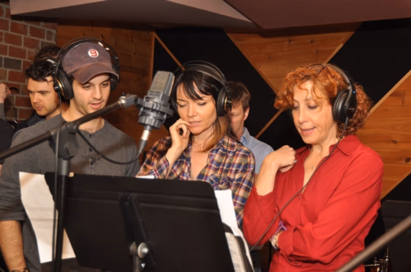 Exclusive Photo Coverage: ONCE Cast Comes A-Wassailing for Carols For A Cure! Image