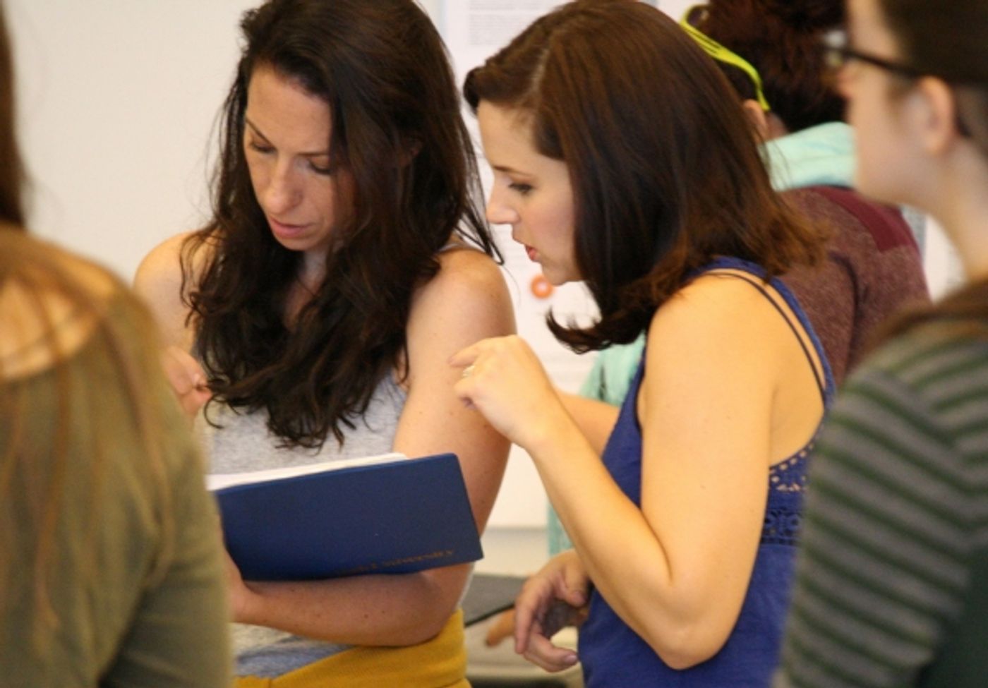Photo Flash: In Rehearsal with Prospect Theater's THE UNDERCLASSMAN Photo Flash: In Rehearsal with Prospect Theater's THE UNDERCLASSMAN Image