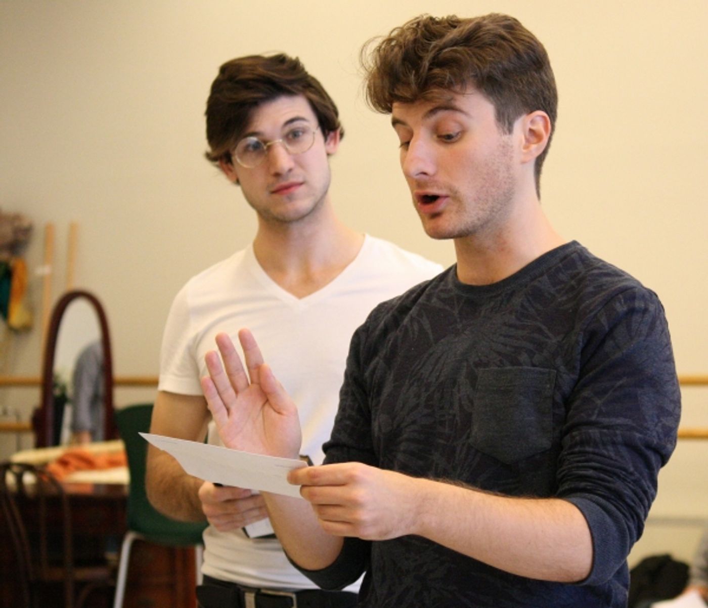 Photo Flash: In Rehearsal with Prospect Theater's THE UNDERCLASSMAN Photo Flash: In Rehearsal with Prospect Theater's THE UNDERCLASSMAN Image