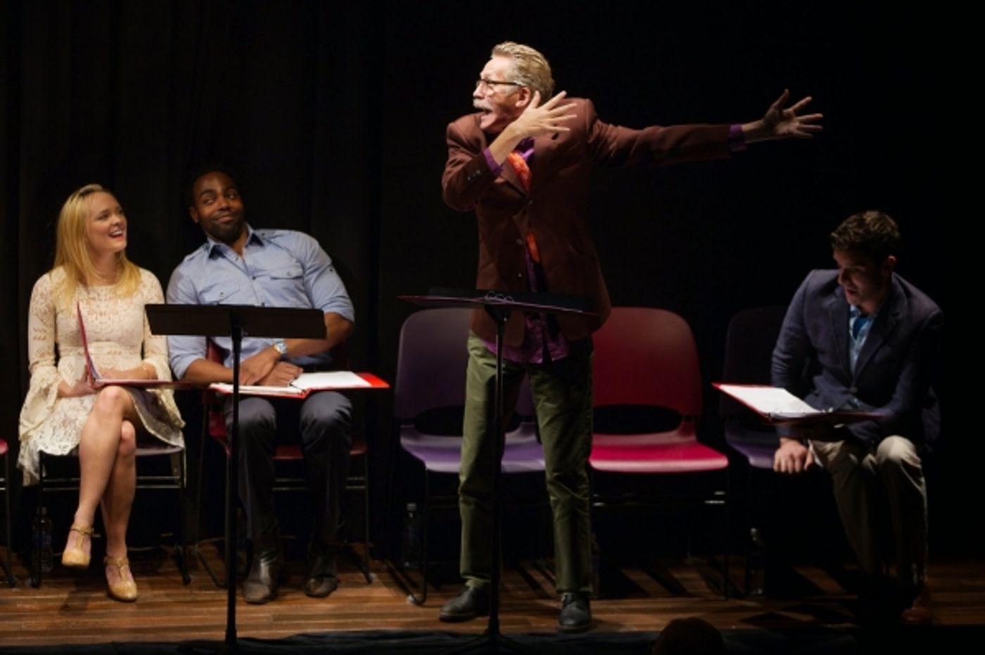 Photo Flash: Michael Cerveris, Matthew Rauch, Stephen Spinella and More in Red Bull's THE TEMPEST Benefit Reading  Image