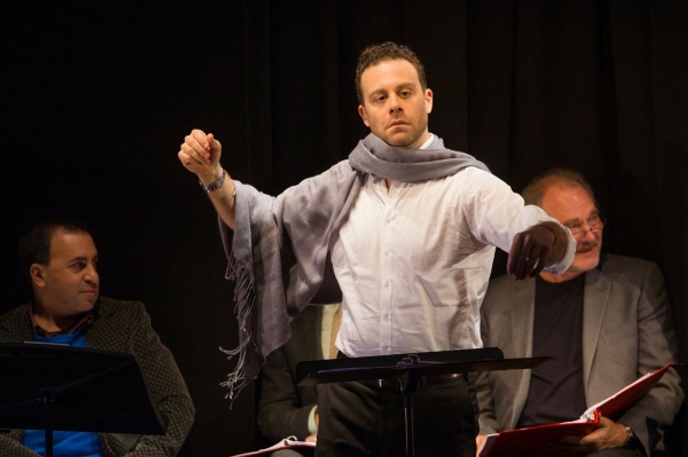 Photo Flash: Michael Cerveris, Matthew Rauch, Stephen Spinella and More in Red Bull's THE TEMPEST Benefit Reading  Image