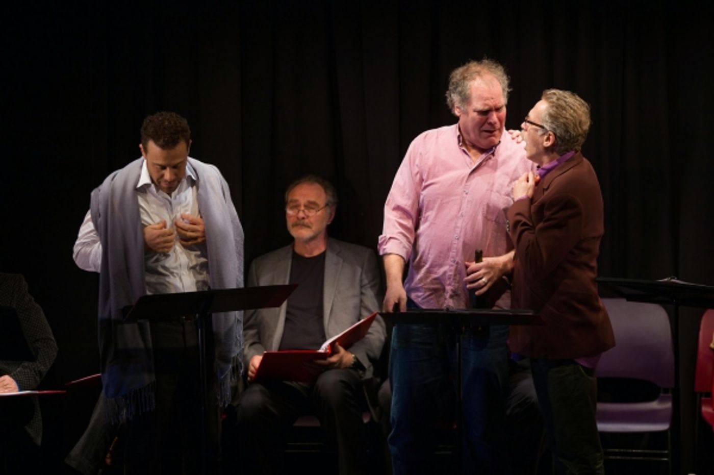 Photo Flash: Michael Cerveris, Matthew Rauch, Stephen Spinella and More in Red Bull's THE TEMPEST Benefit Reading  Image