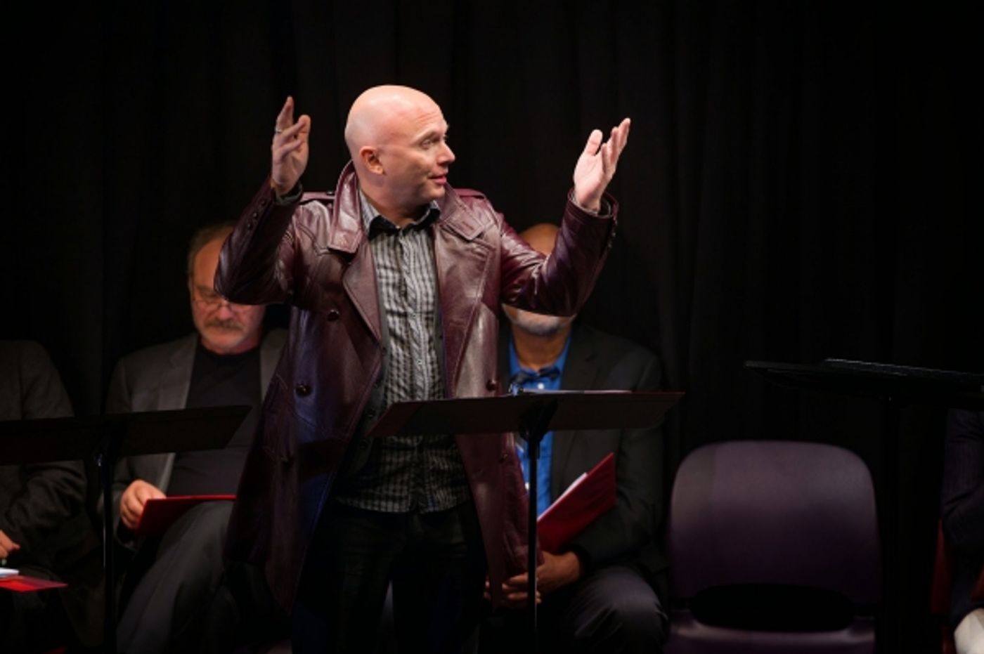 Photo Flash: Michael Cerveris, Matthew Rauch, Stephen Spinella and More in Red Bull's THE TEMPEST Benefit Reading  Image