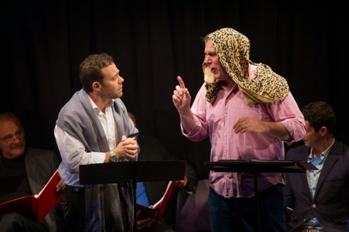 Photo Flash: Michael Cerveris, Matthew Rauch, Stephen Spinella and More in Red Bull's THE TEMPEST Benefit Reading  Image