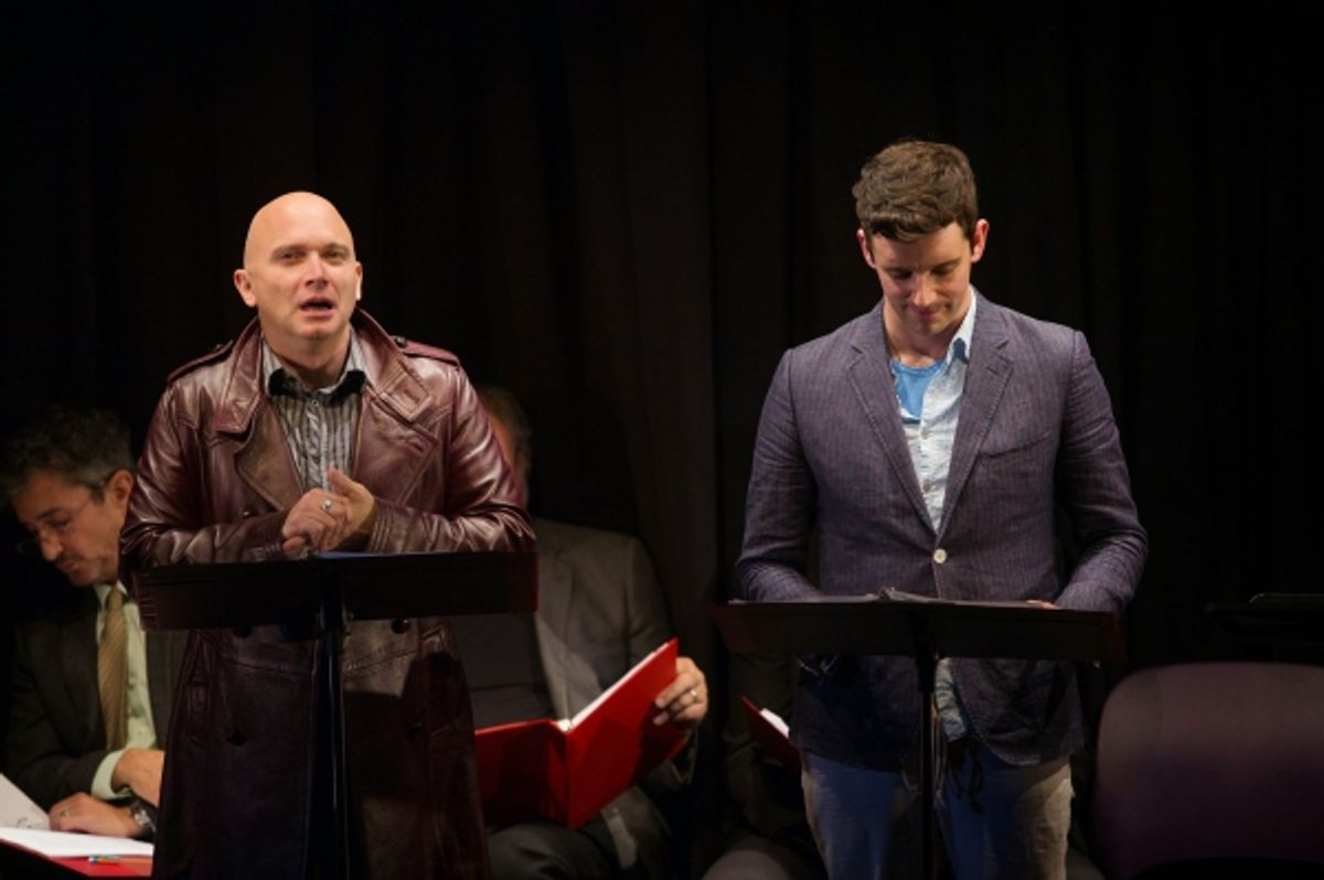 Michael Cerveris and Michael Urie at 