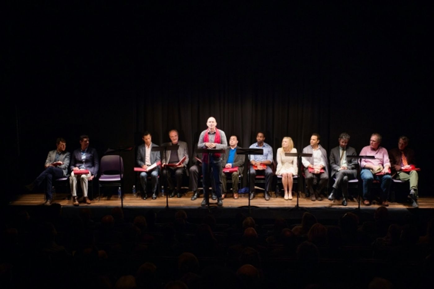 Photo Flash: Michael Cerveris, Matthew Rauch, Stephen Spinella and More in Red Bull's THE TEMPEST Benefit Reading  Image