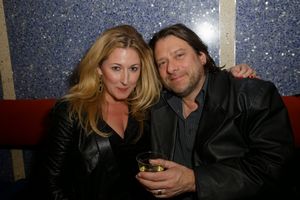 Adrienne Nelson and Ian Armstrong at the after party Photo