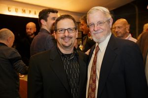 Red Bull Artistic Director Jesse Berger and Howard Owens Photo