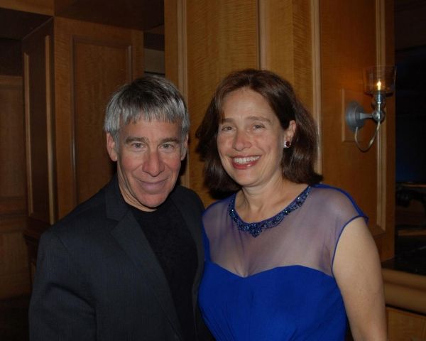 Stephen Schwartz and Bay Area Cabaret founder Marilyn Levinson Photo