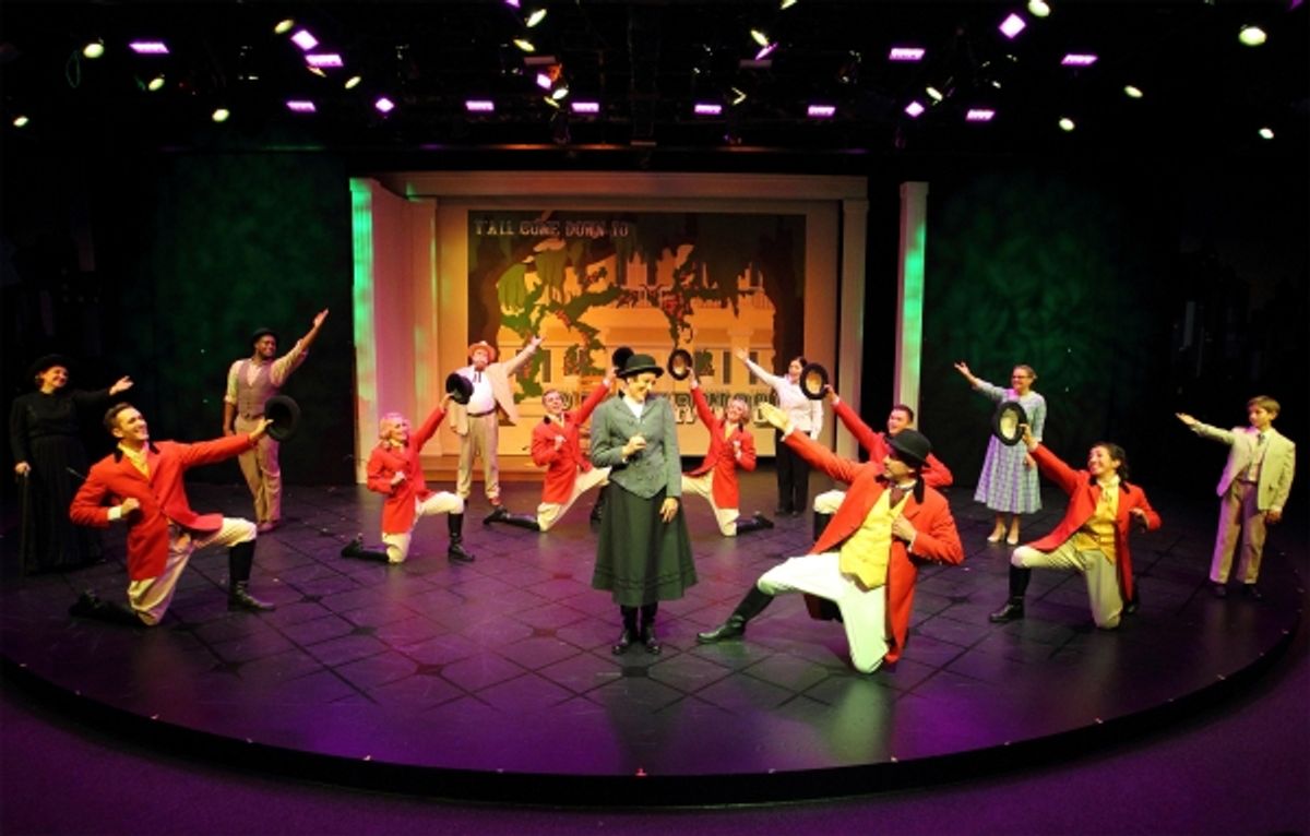 Lisa Ann Goldsmith and the cast at 