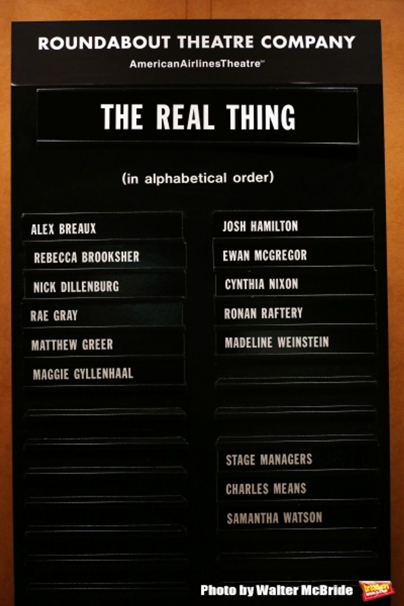 Photo Coverage: Ewan McGregor, Maggie Gyllenhaal & THE REAL THING Cast Take Opening Night Bows  Image